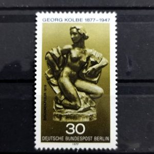 تمبر یادبود گروک کولبه ، مجسمه ساز (آلمان برلین 1977)